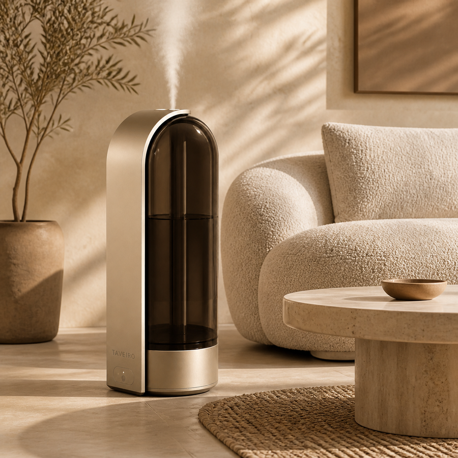 Taveiro Arc Column Smart Scent Diffuser in a home