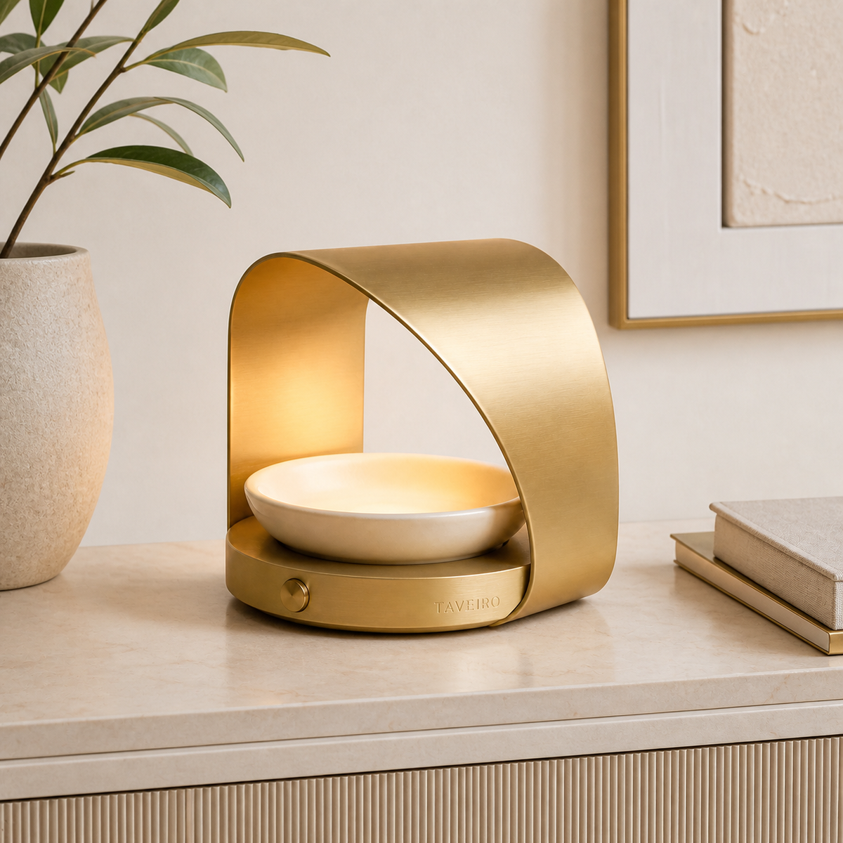 Fold Light Electric Wax Warmer by Taveiro